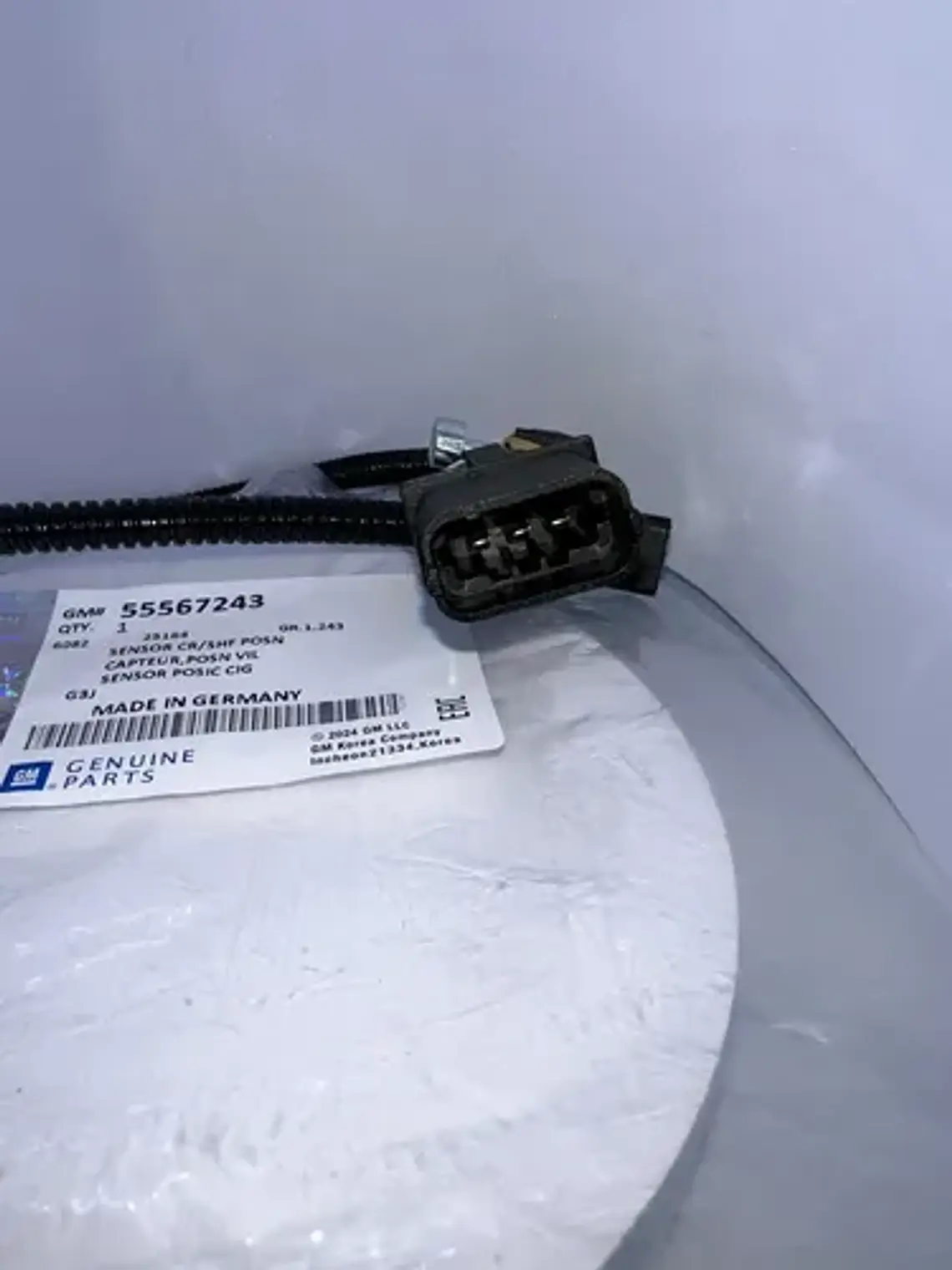 Sensor Posición Cigüeñal Chevrolet Tracker Cruze Sonic Origi 3