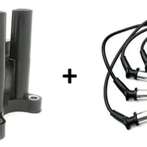 Bobina Encendido Ford Fiesta Y Cables Ford Ecosport 1.6