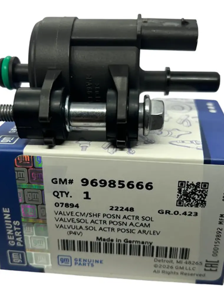 Válvula Canister Para Chevrolet Onix Prisma Cobalt Original 1
