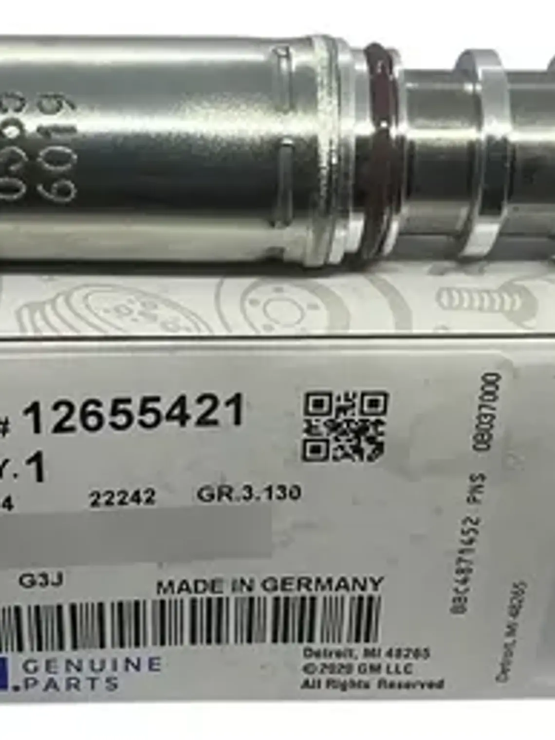 Valvula Vvt Selenoide Escape Chevrolet Orlando Captiva Gm 1