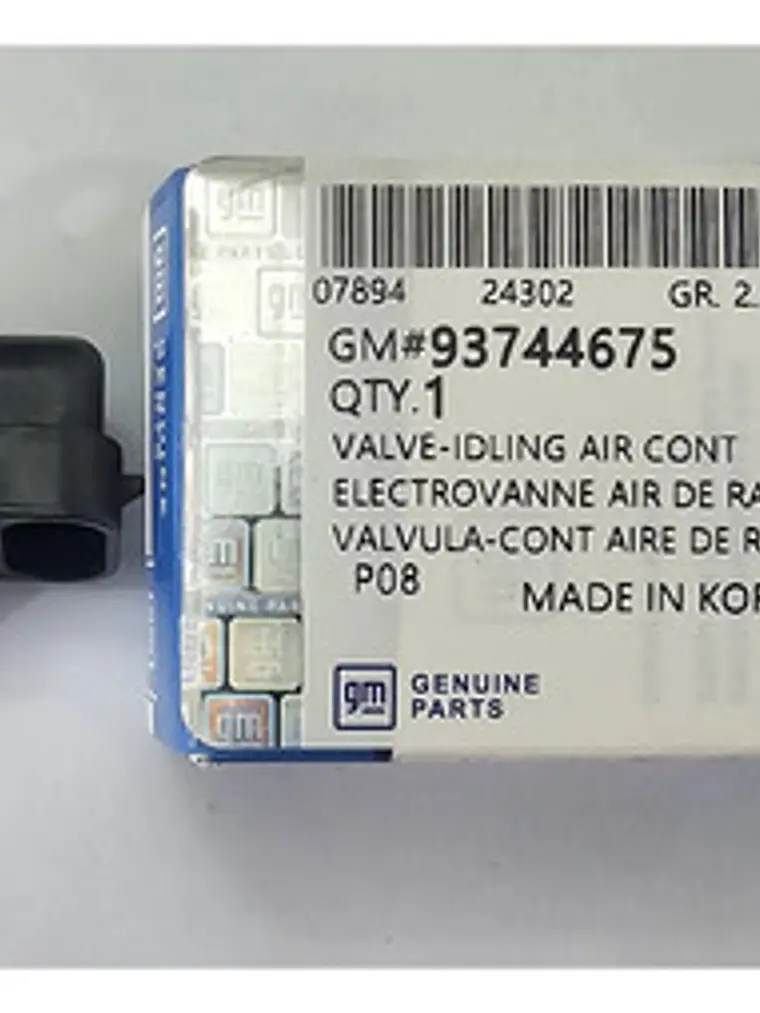 Valvula Iac Chevrolet Corsa/aveo/optra/spark 0.8/1.0 Garanti 4