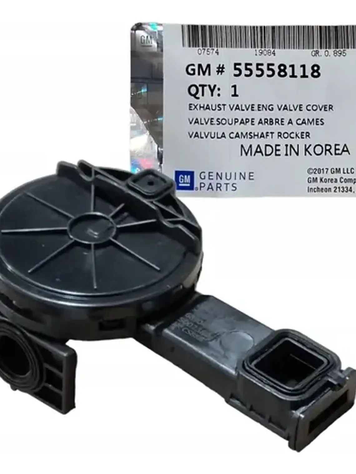 Valvula Pcv Para Chevrolet Cruze Tracker Sonic Aveo Original 1