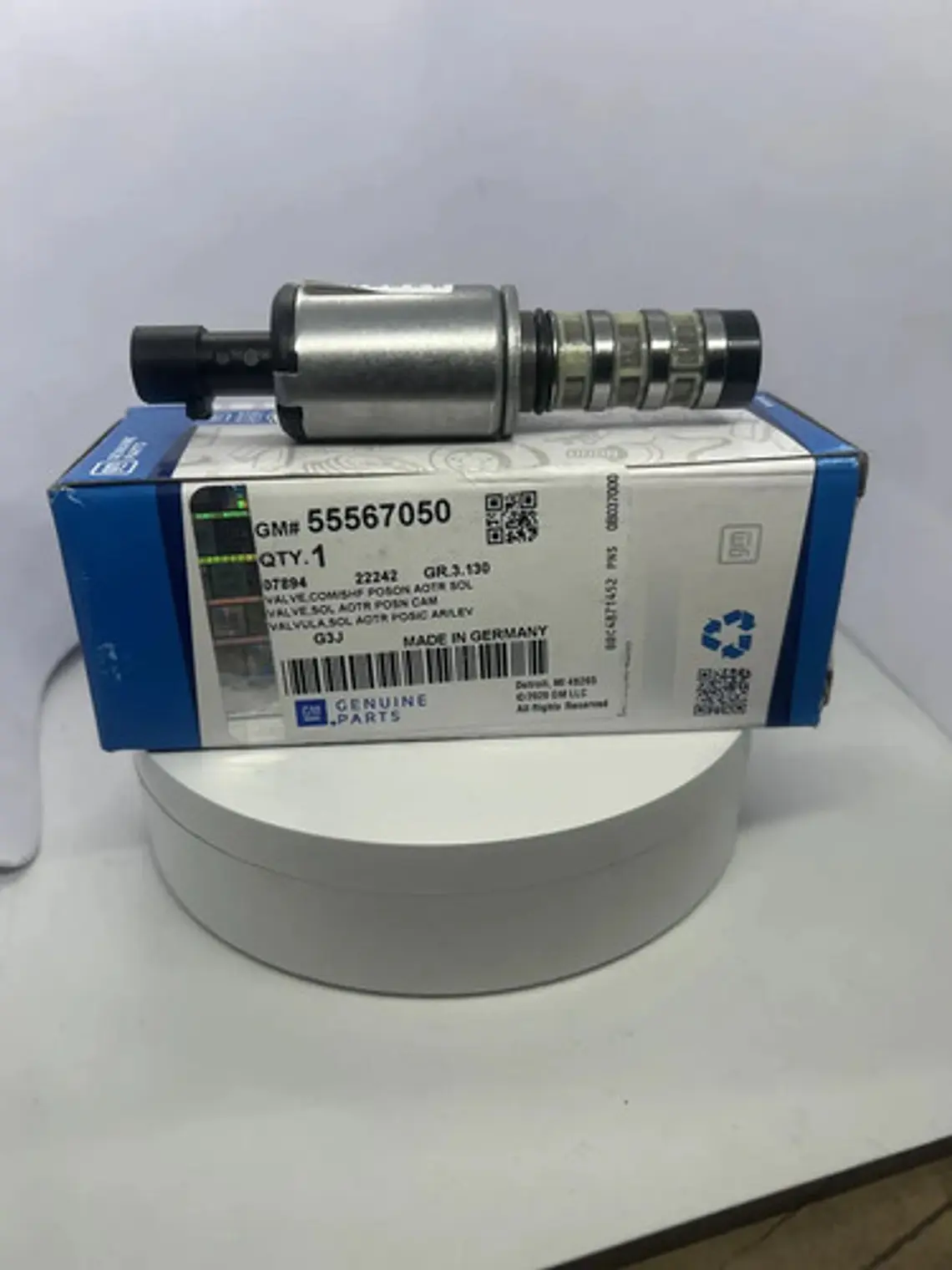 Selenoide Actuador Eje De Leva Chevrolet Cruze Sonic Gm 4