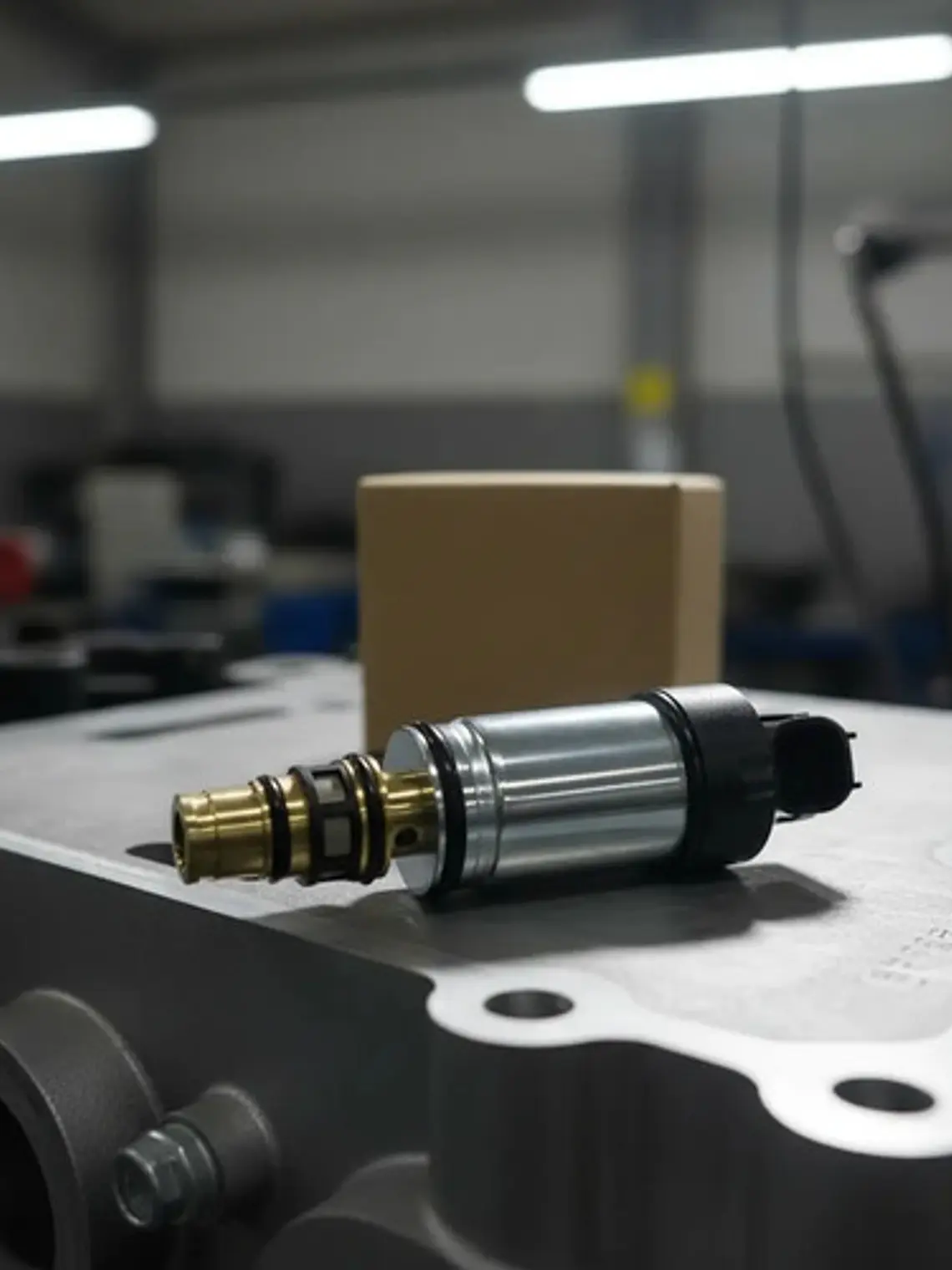 Valvula Solenoide Compresor Aire Ac Para Hyundai New Tucson 7