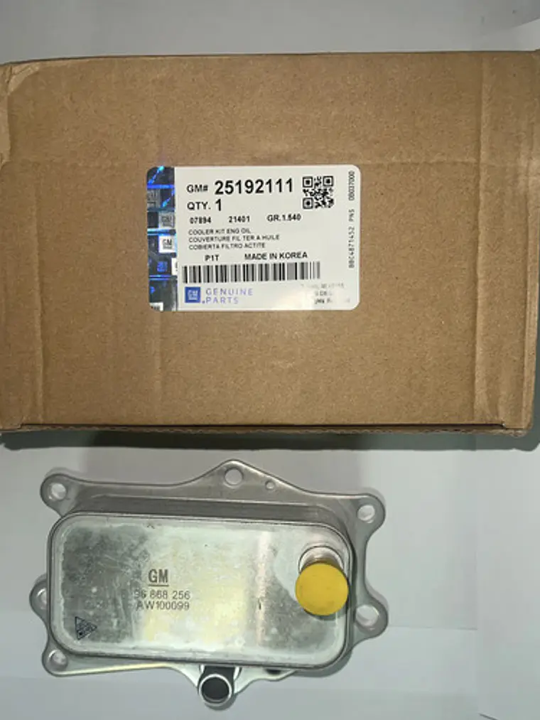 Enfriador De Aceite Chevrolet Cruze Orlando 2.0 Original Gm 4