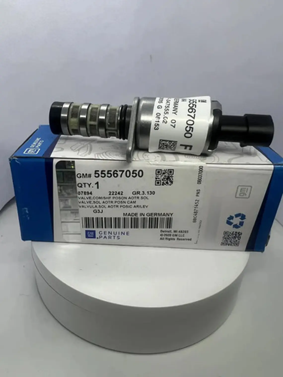 Valvula Vvt Selenoide Chevrolet Sonic Tracker Cruze Gm 2