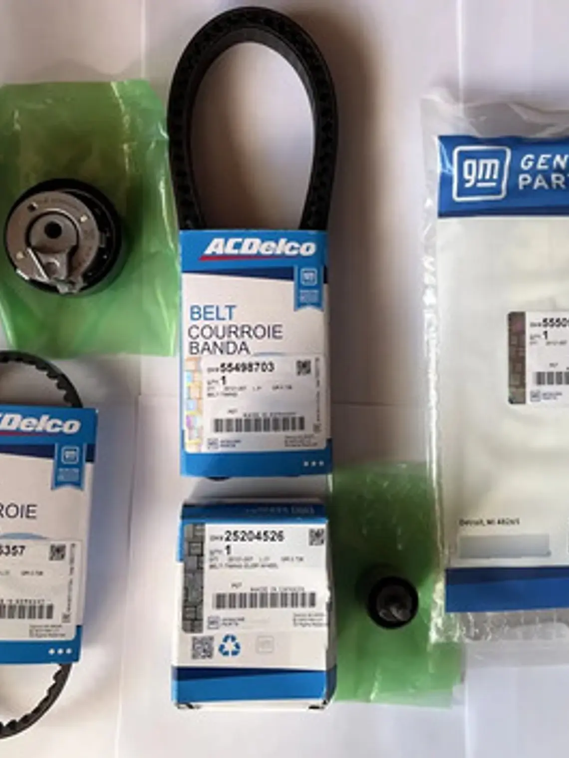 Kit Distribucion Chevrolet Onix 1.0 Original Gm 2