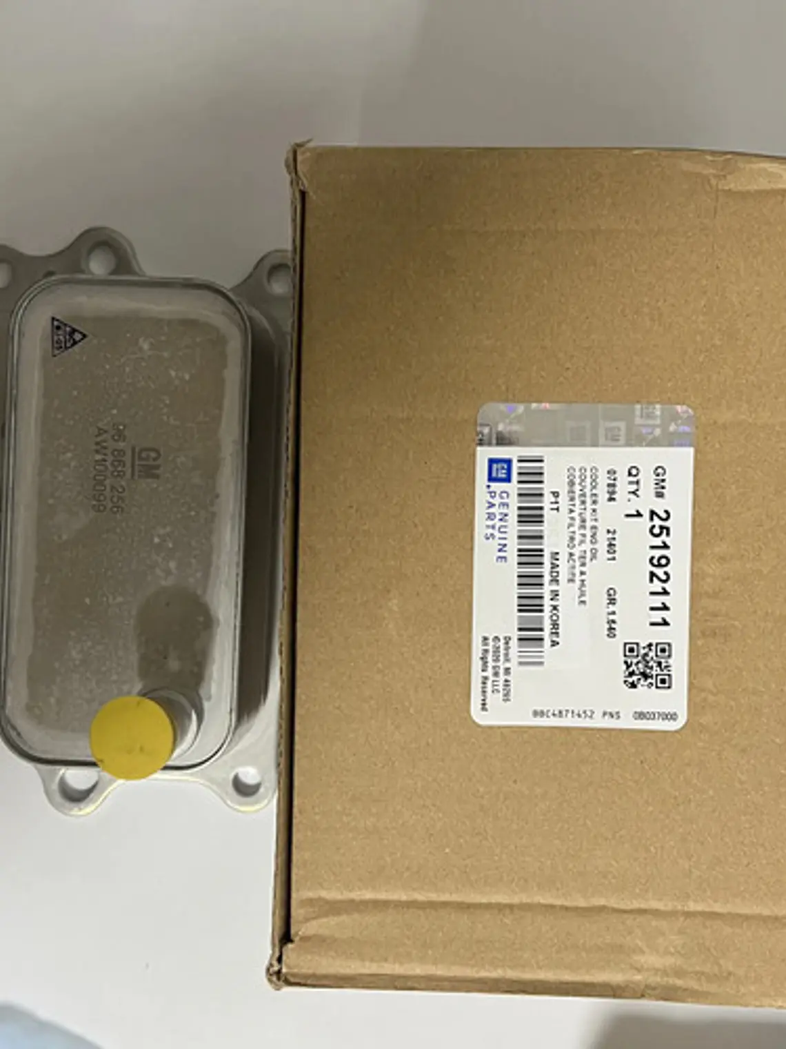 Enfriador Aceite Chevrolet Captiva Original Gm 2