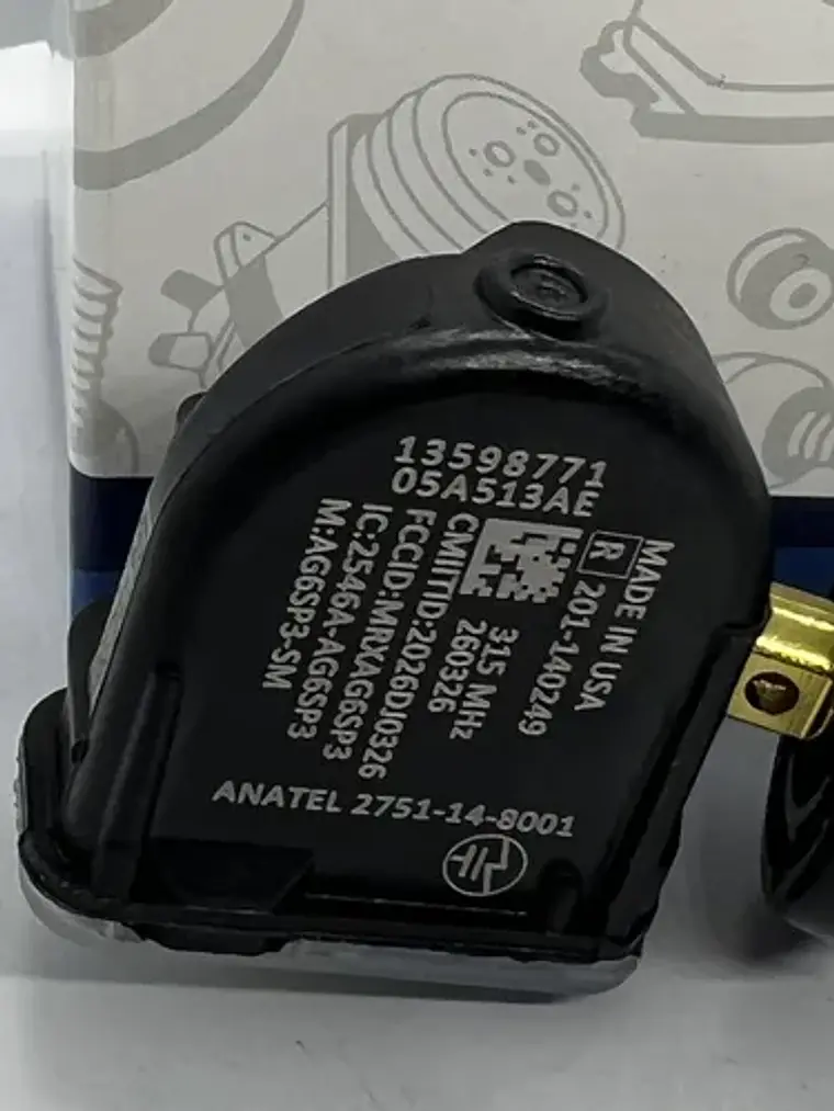 Sensor Tpms Neumatico Silverado, Tahoe, Colorado Original 3