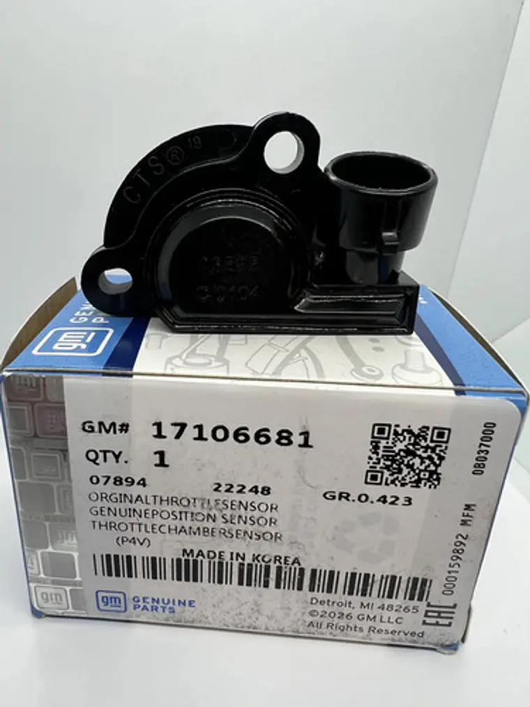 Sensor Tps Chevrolet Aveo/optra/spark/corsa Original 5