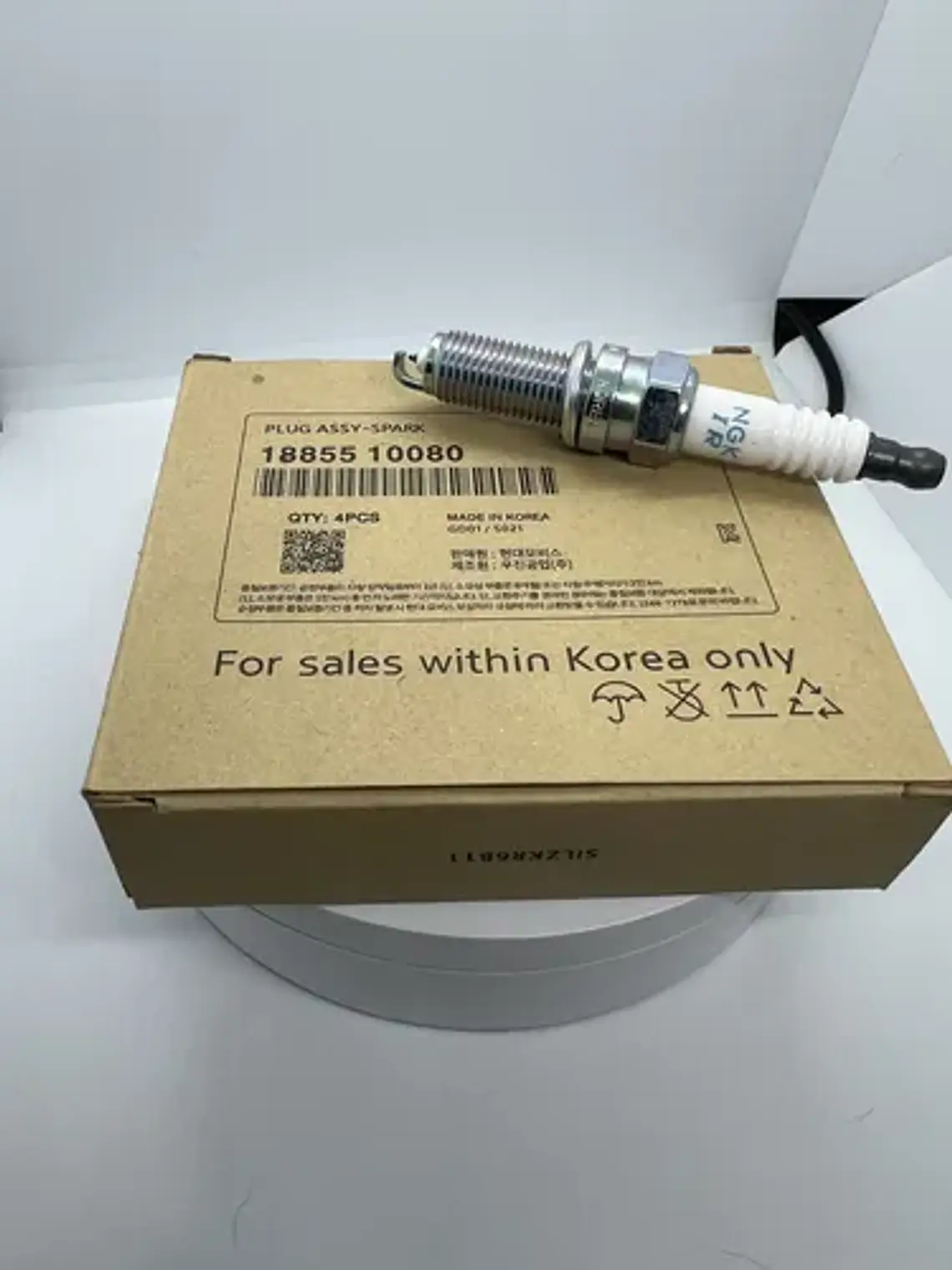 Juego De 4 Bujias Kia Forte Koreano Ngk 4