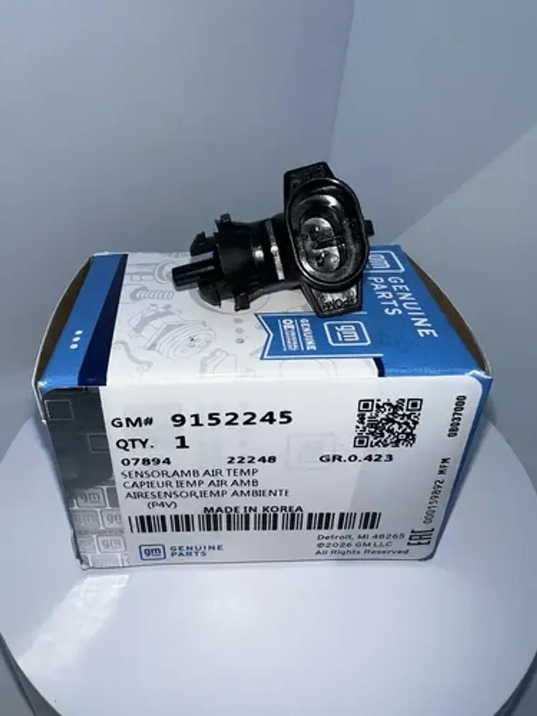 Sensor Temperatura Aire Exterior Gm 09152245 3