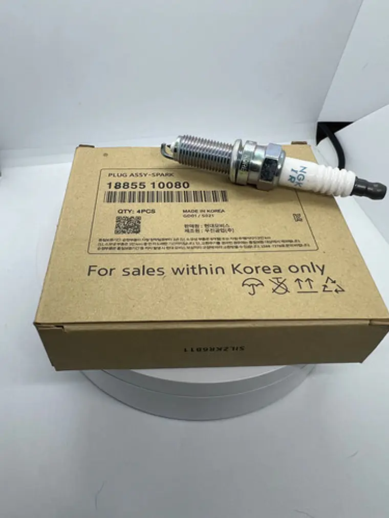 Juego De 4 Bujias Hyundai I20 I30 Cw Ix20 Koreano Ngk 3