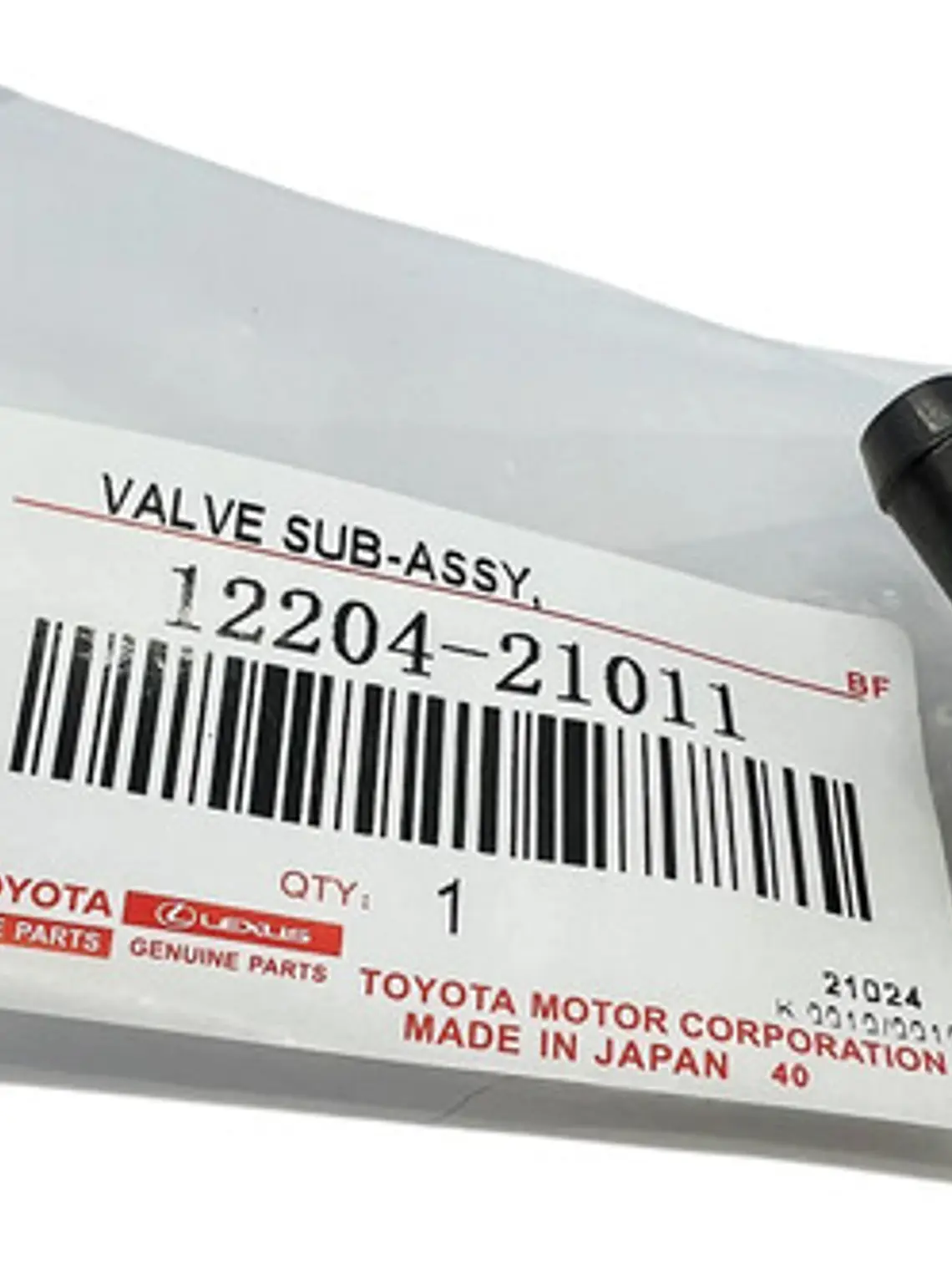Valvula Pcv Toyota Yaris 99-16 Original Japon Garantia Asas 1