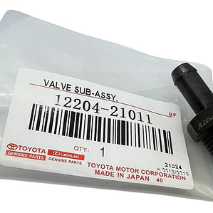 Valvula Pcv Toyota Yaris 99-16 Original Japon Garantia Asas