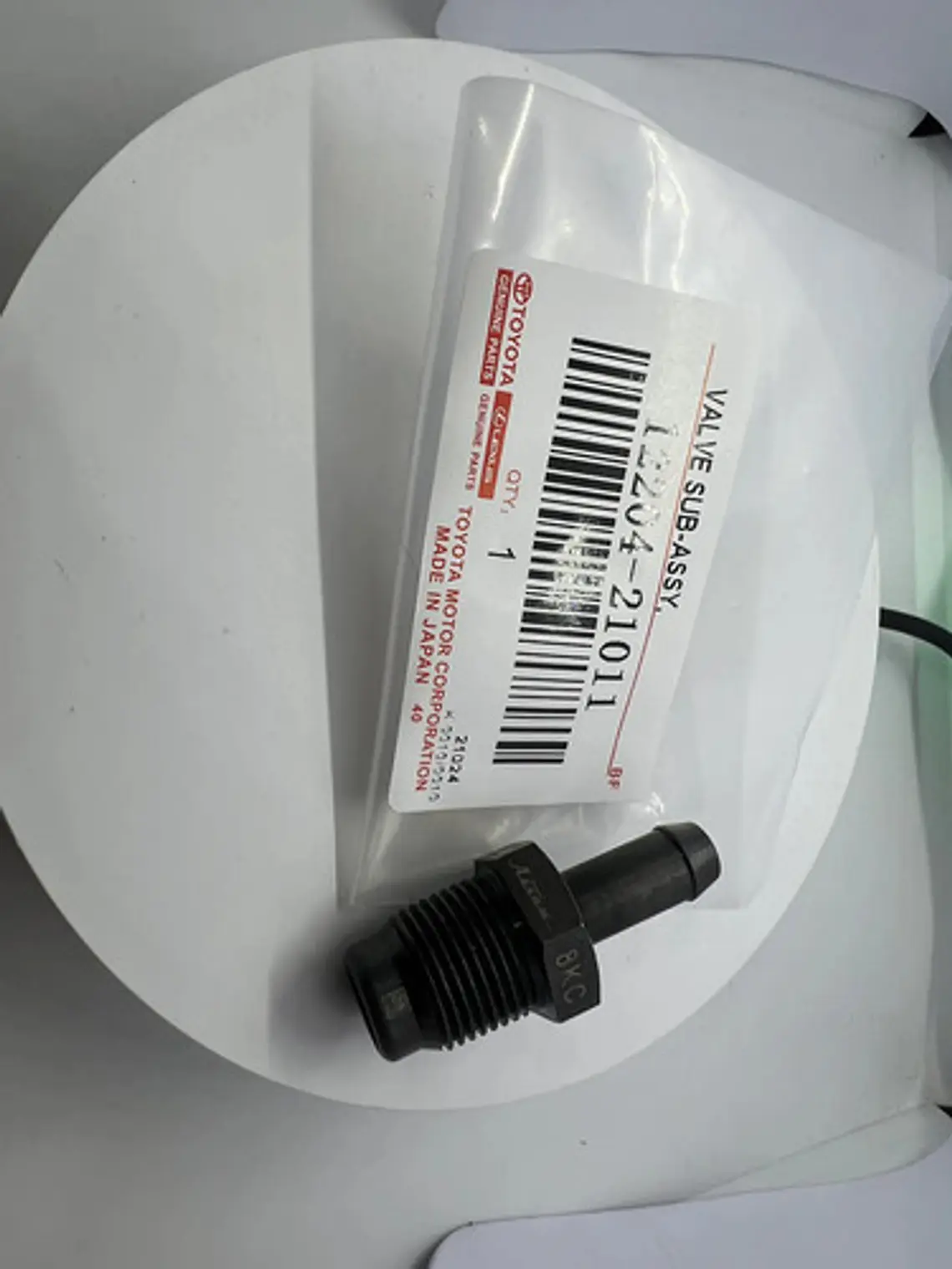 Valvula Pcv Toyota Yaris 99-16 Original Japon Garantia Asas 2
