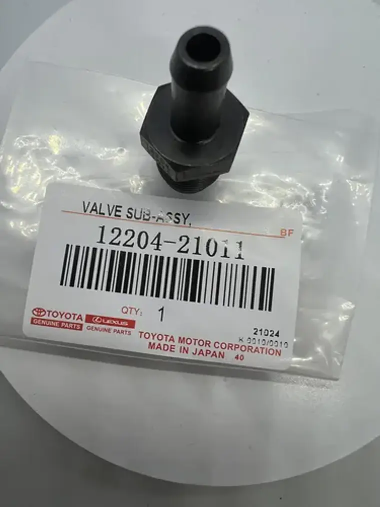 Valvula Pcv Toyota Yaris 99-16 Original Japon Garantia Asas 4