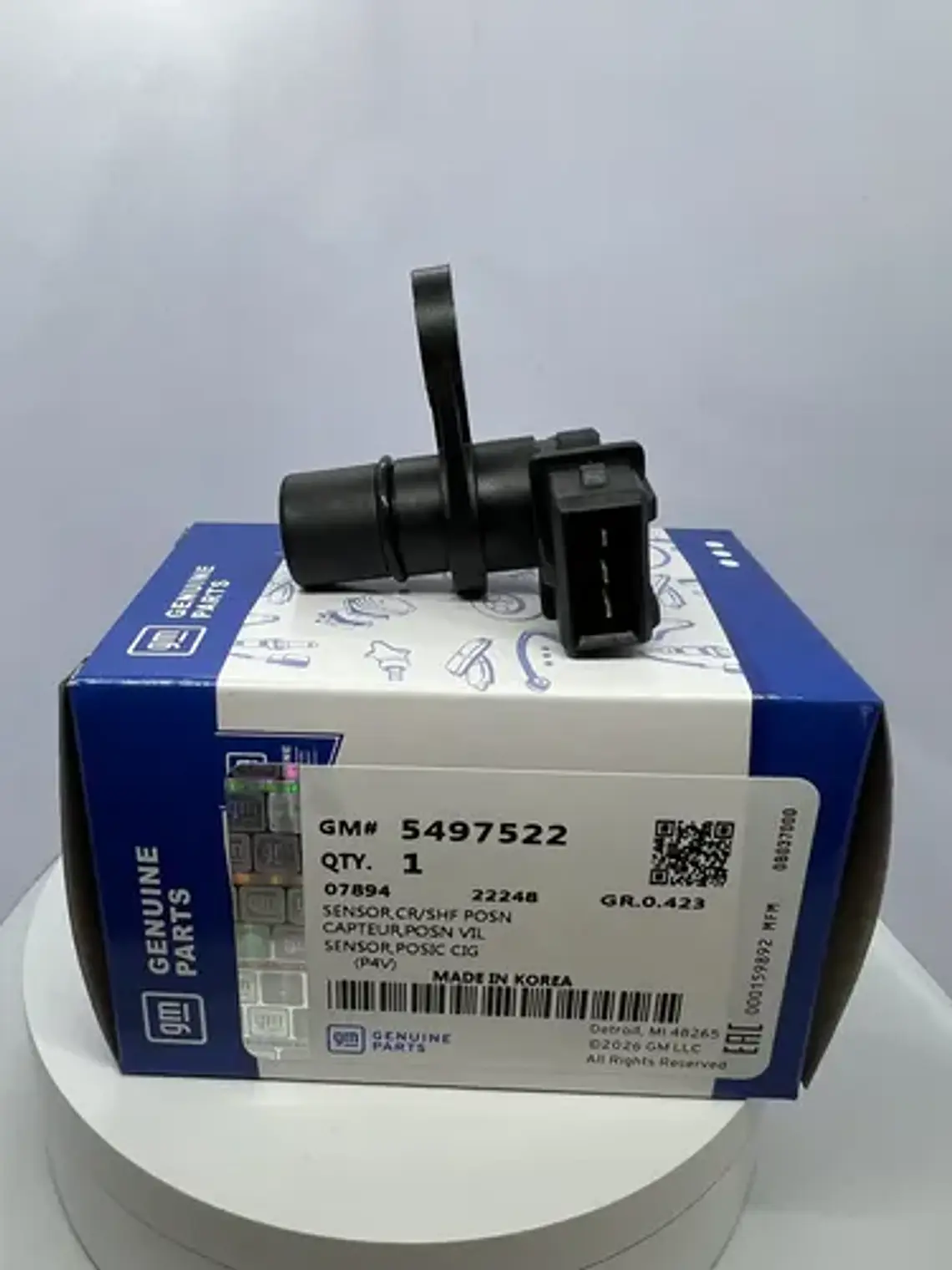 Sensor Posicion Eje Leva Chevrolet Spark 0.8 1.0 Original 3