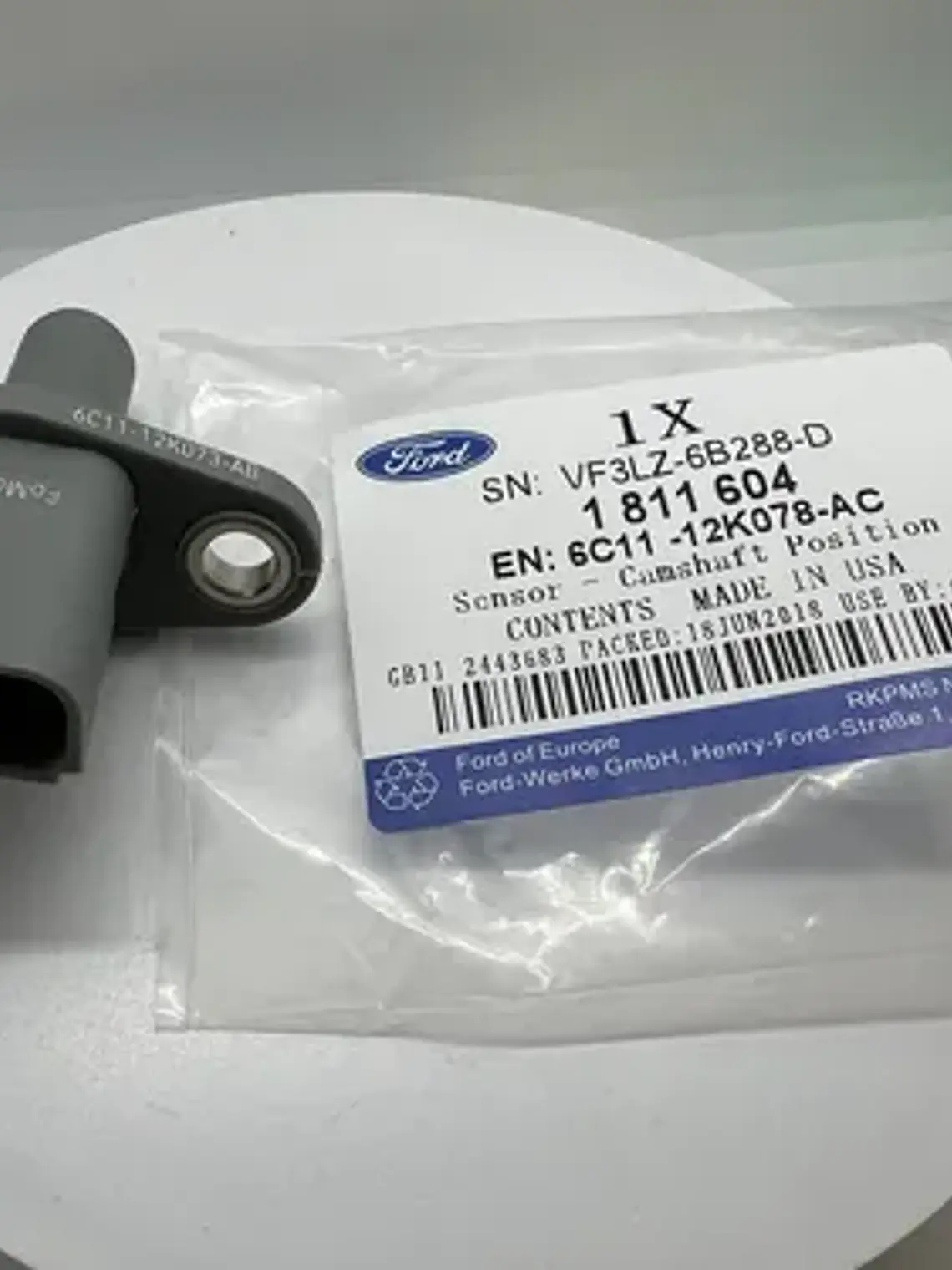 Sensor Posición Arbol Levas Ford Ranger 3.2 2013-2023 Origin 4