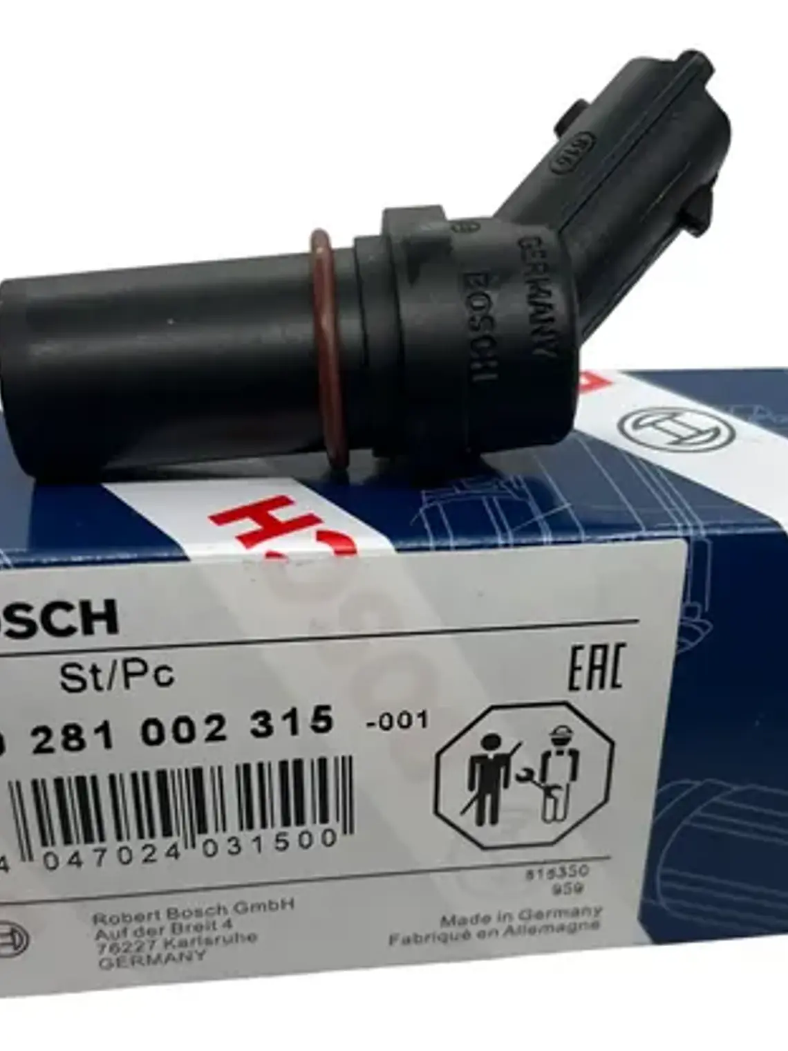Sensor Posición Cigueñal Jac Sunray 2.8 Bosch 1