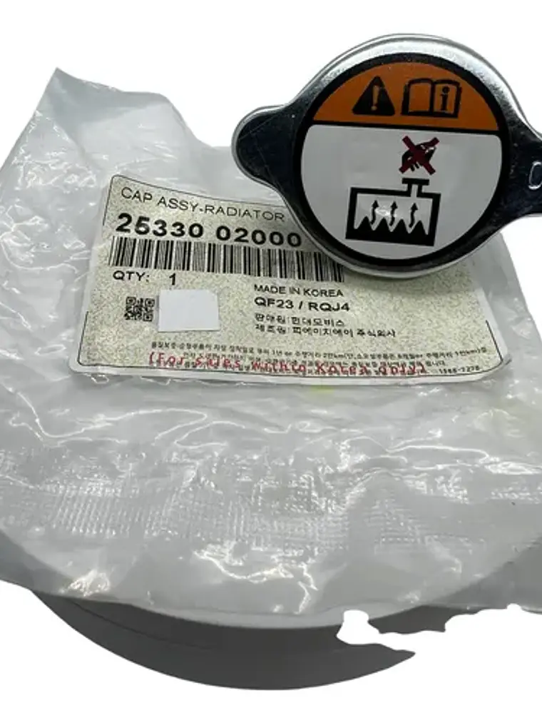 Tapa De Radiador Para Hyundai Y Kia, 0.9 Bar Koreana 1