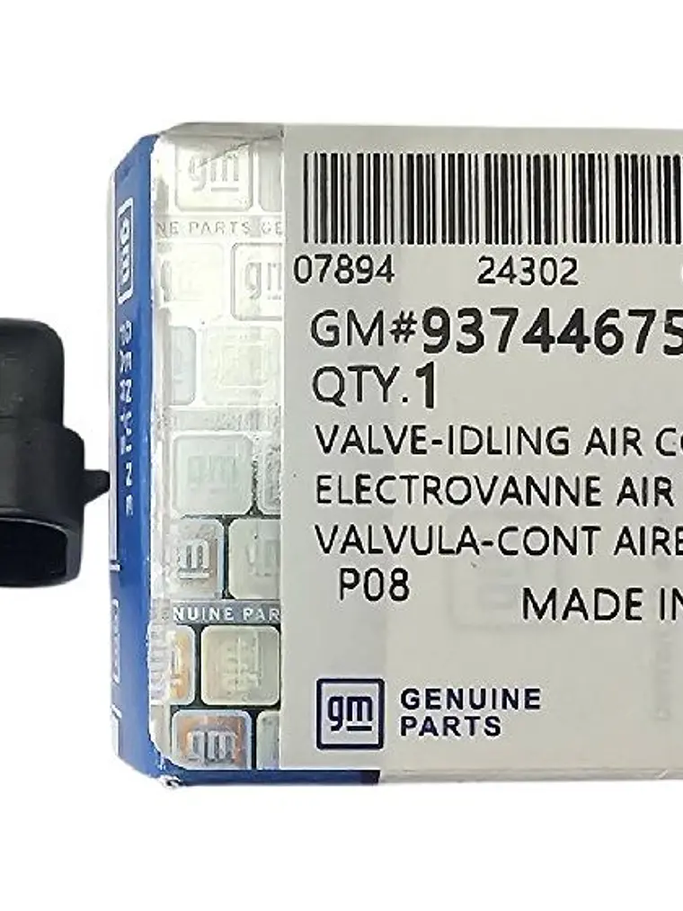 Valvula Iac Chevrolet Aveo, Optra, Corsa, Spark, Matiz Garan 1