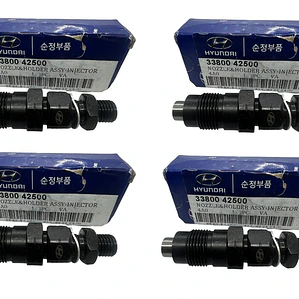 4 Inyectores Para Hyundai Porter 04-10 H1 H100 Terracan 2.5 Kia Frontier 2.5 ORIGINAL