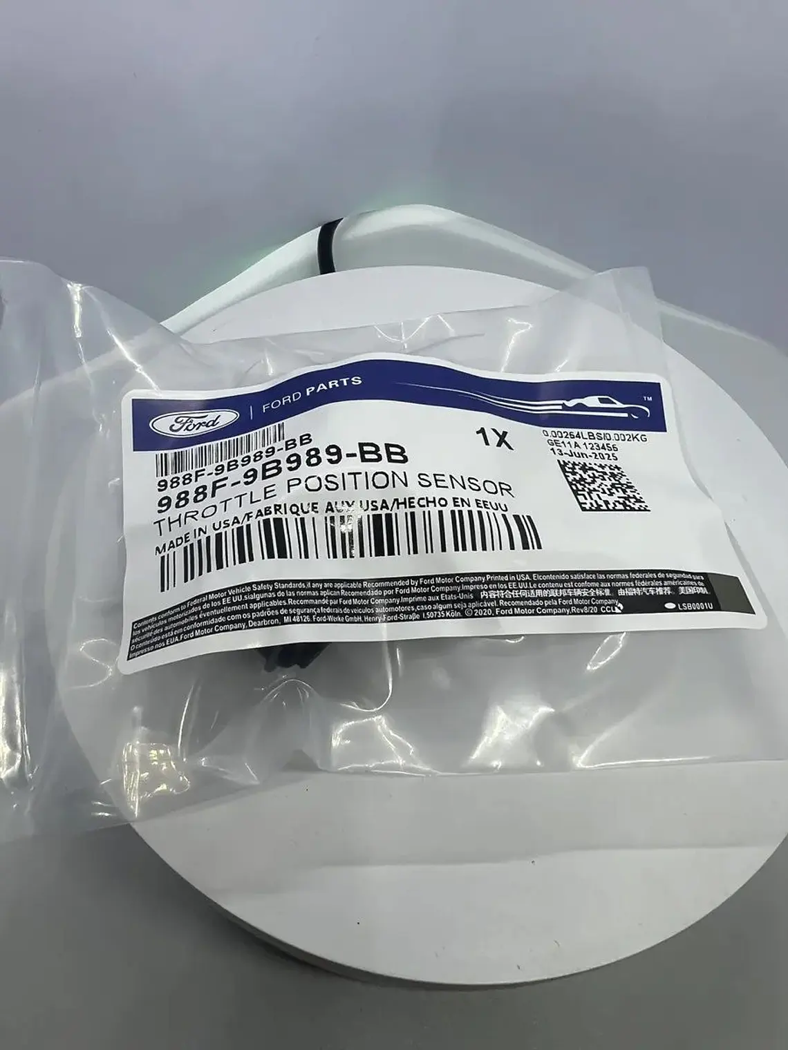 Sensor Tps Ford Escape Focus Ka Mondeo Ecosport ORIGINAL 5