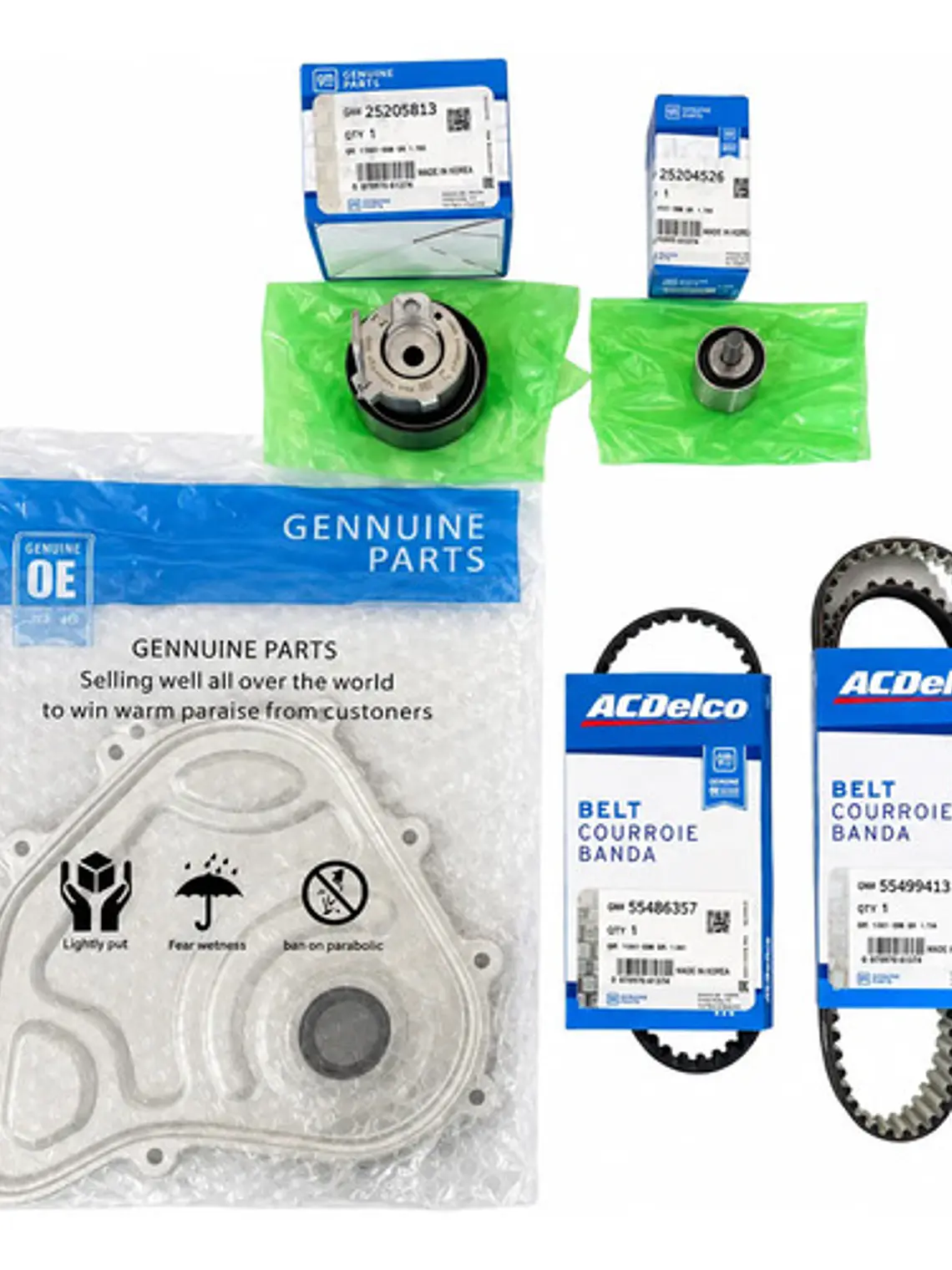 Kit Distribucion Chevrolet Onix 1.2 Original Gm 1