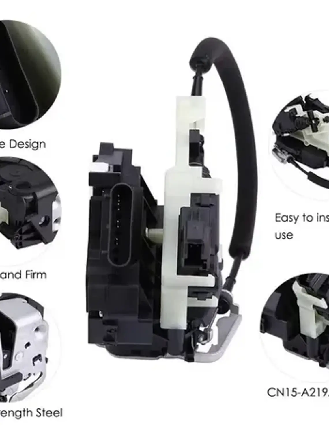 Chapa Cerradura Portalón Para Ford Ecosport 2013-17 Garantia 2