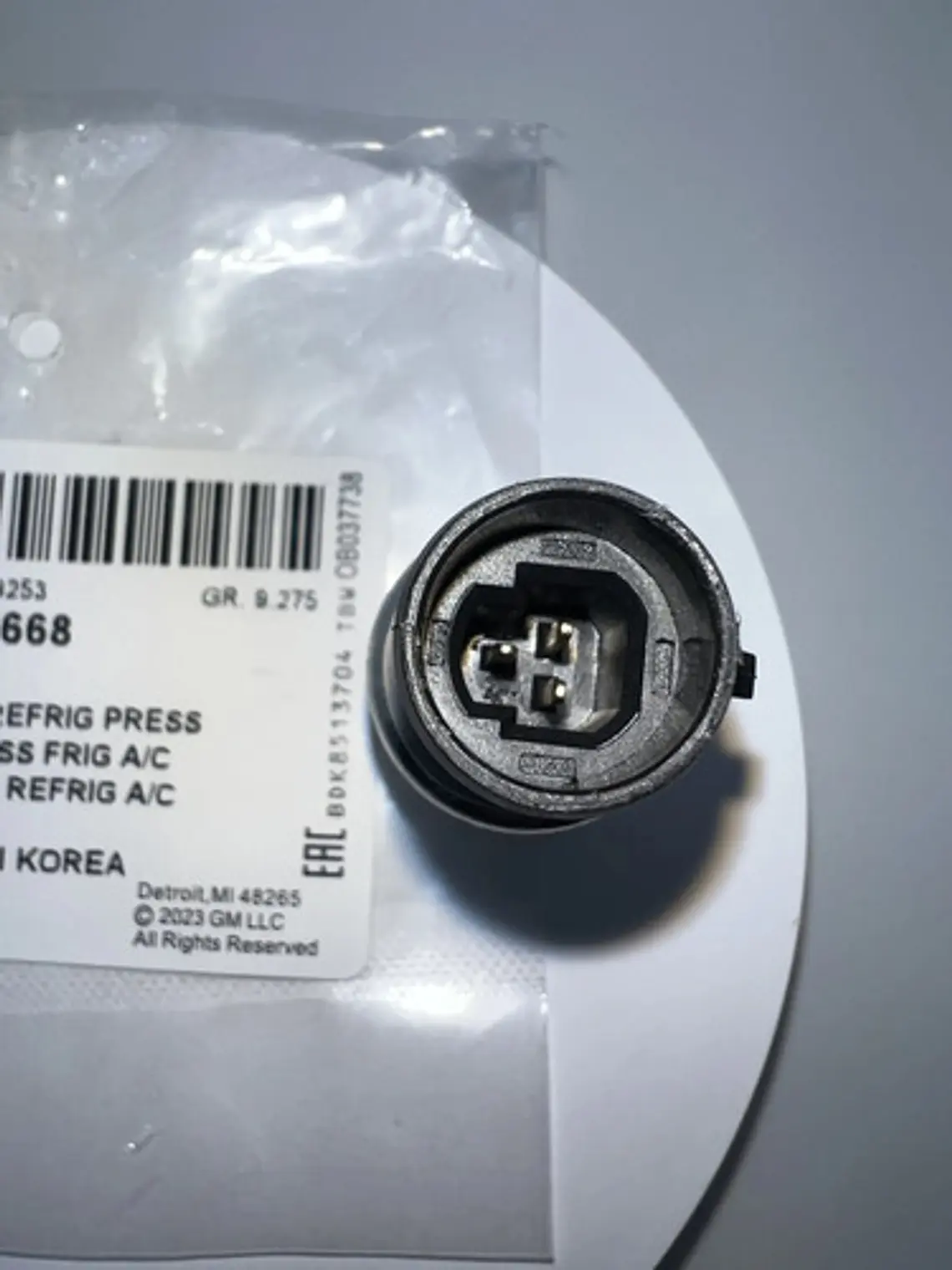 Sensor Presión Aire Acondicionado Opel Tigra Vectra Zafira 4