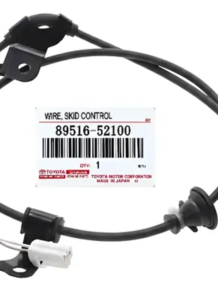 Sensor Abs Trasero Izquierdo Toyota Yaris Original 1