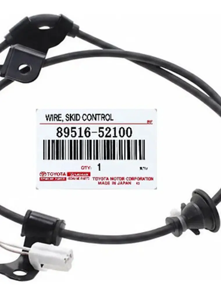 Sensor Abs Trasero Derecho Toyota Yaris Original 1