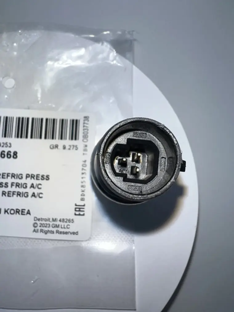 Sensor Presión Aire Acondicionado Chevrolet Traverse Spark 4