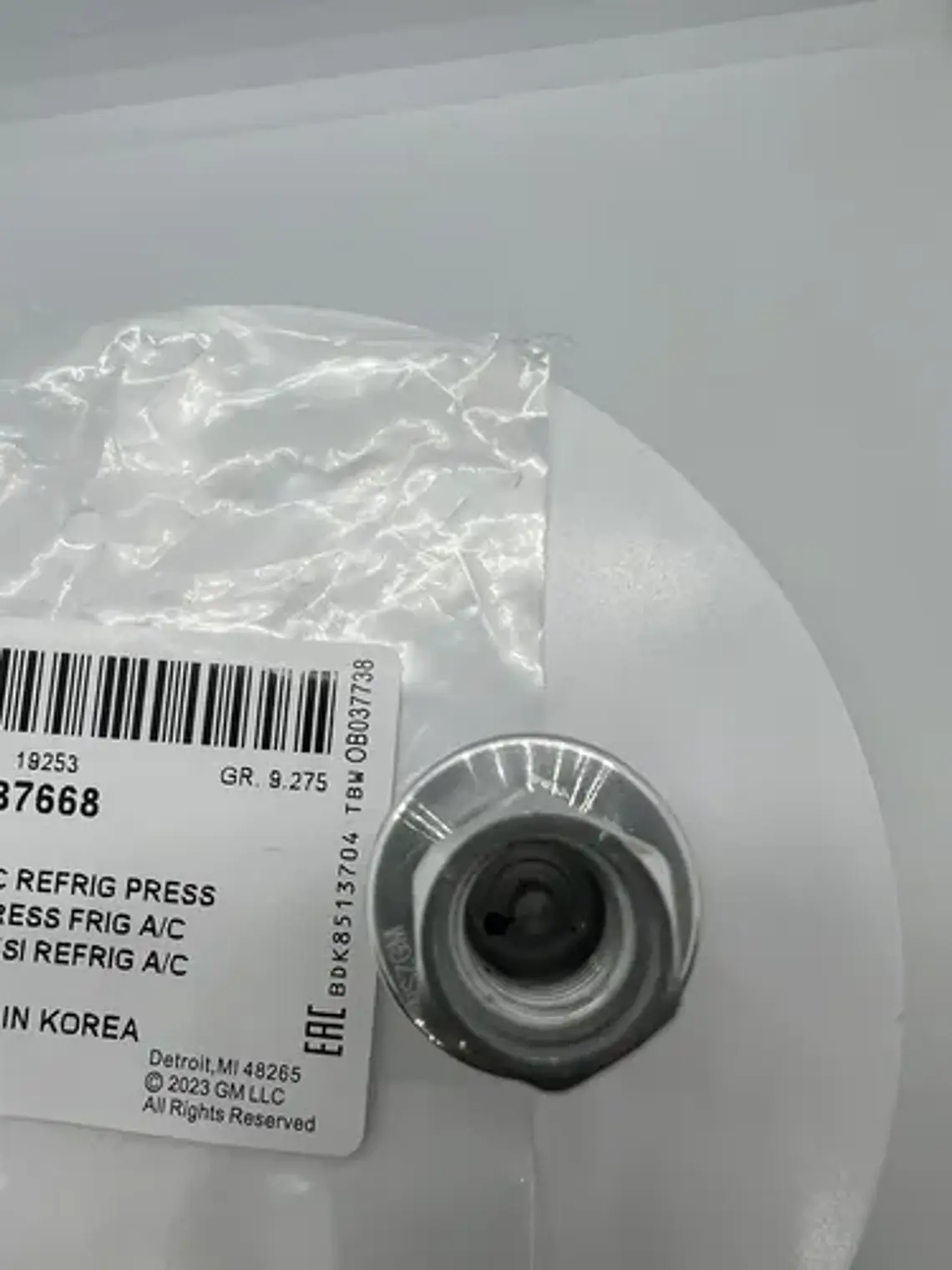 Sensor Presión Aire Acondicionado Chevrolet Terrain Blazer 4