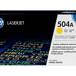 HP 504A Yellow Laserjet Toner Car CE252A