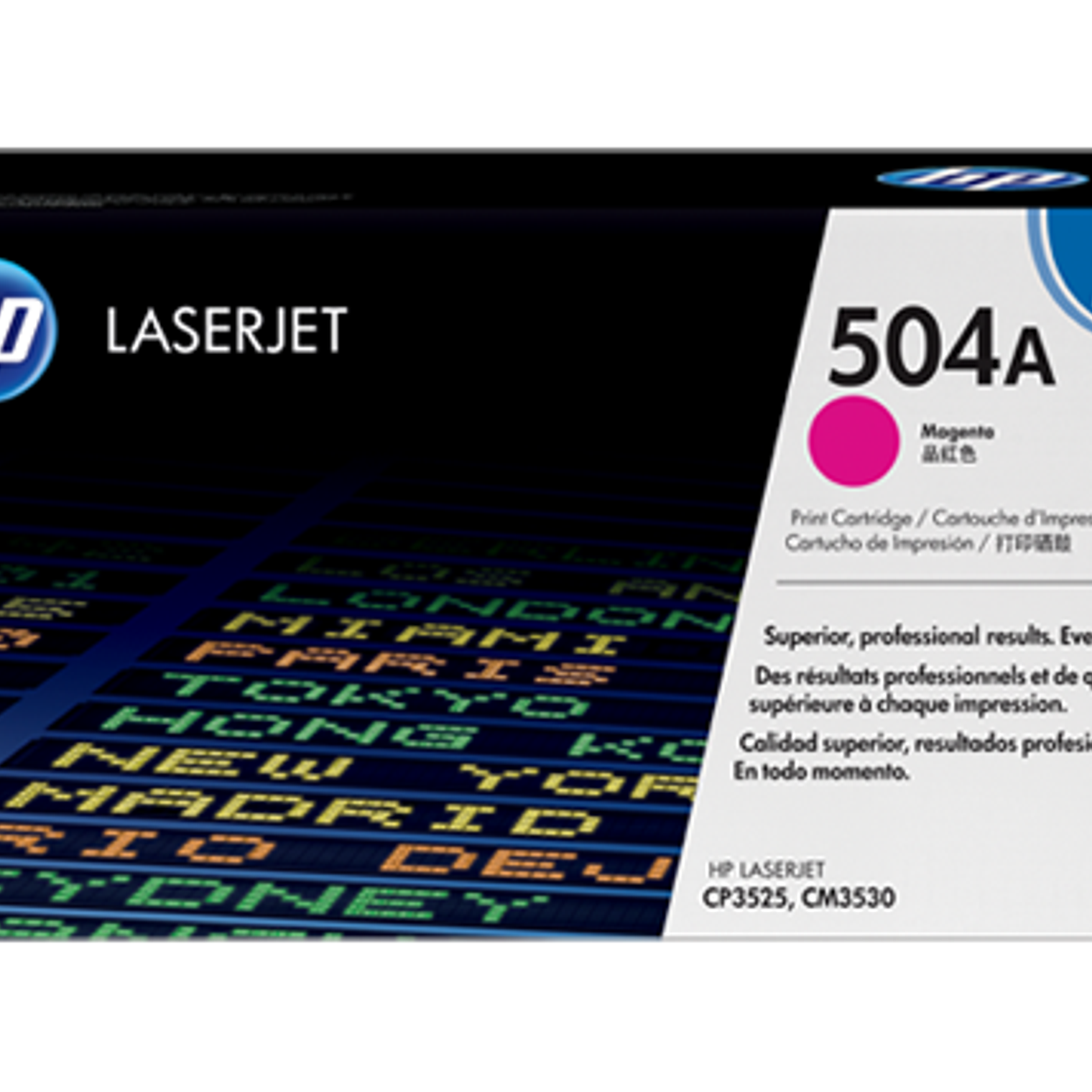 HP 504A Magenta Laserjet Toner Ca CE253A 1