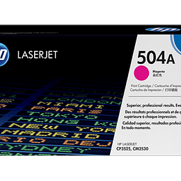 HP 504A Magenta Laserjet Toner Ca CE253A