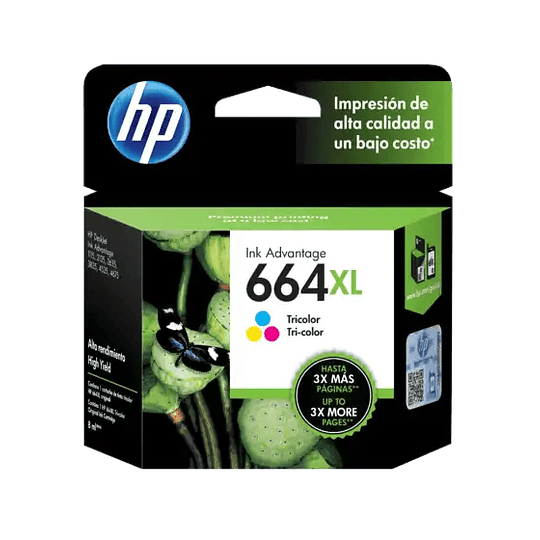 Tinta HP 664 XL Color