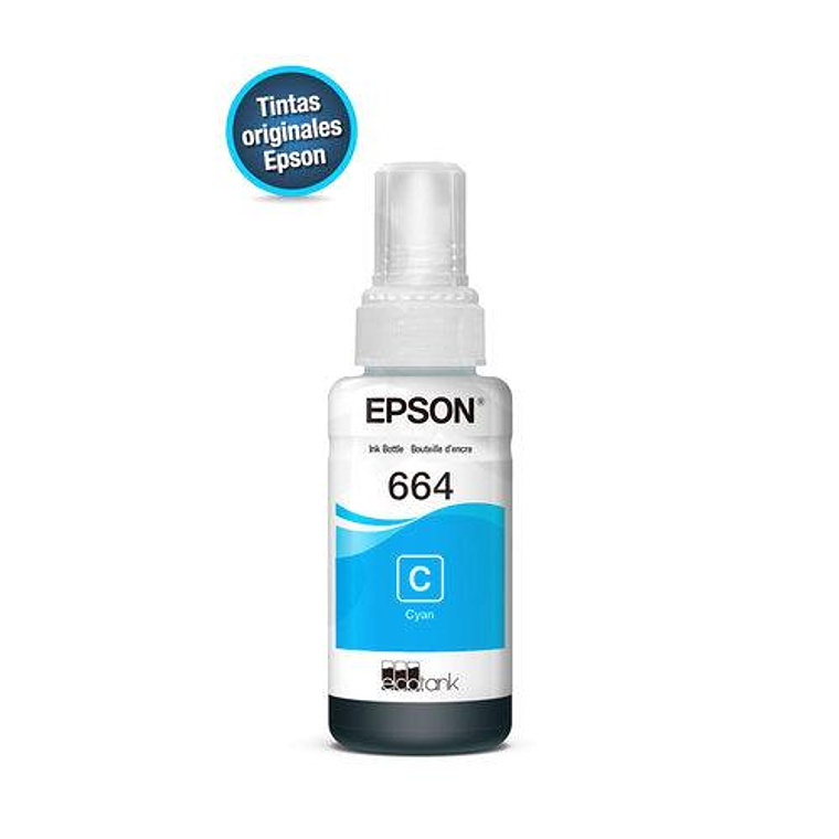Botella Tinta Epson Cián T T664220-AL 1