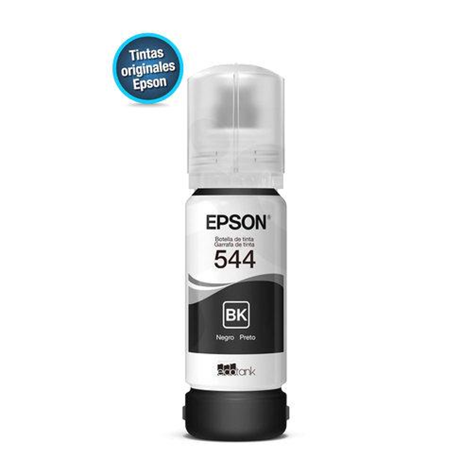 Epson T544 Black Ink Bottle T T544120-AL 1
