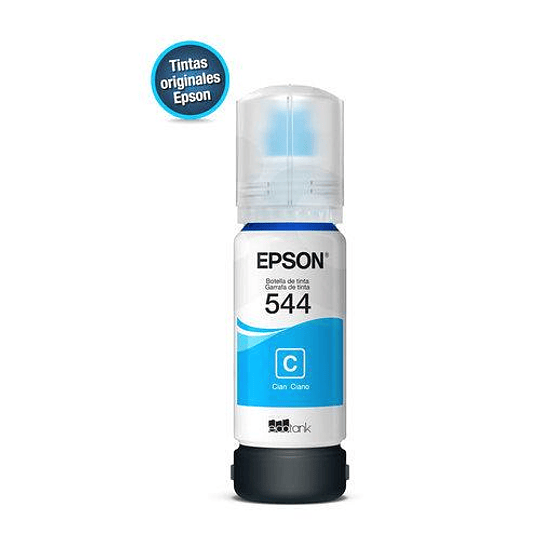 Epson T544 Cyan Ink Bottle T544220-Al