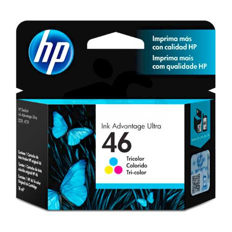 Cartucho Original De Tinta Tricol CZ638AL 1