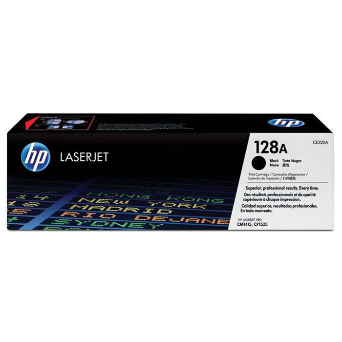 Toner Original Negro HP 128A Lase CE320A 1