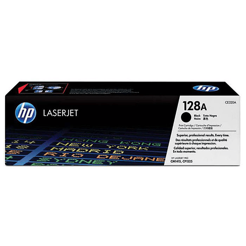 Toner Original Negro HP 128A Lase CE320A