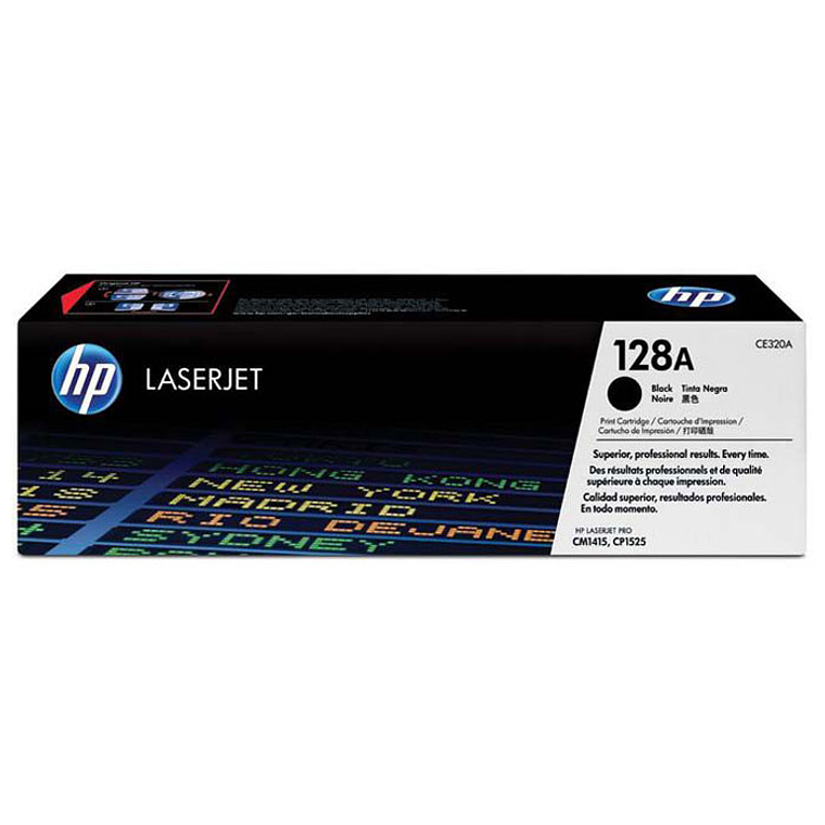 Toner Original Negro HP 128A Lase CE320A 1