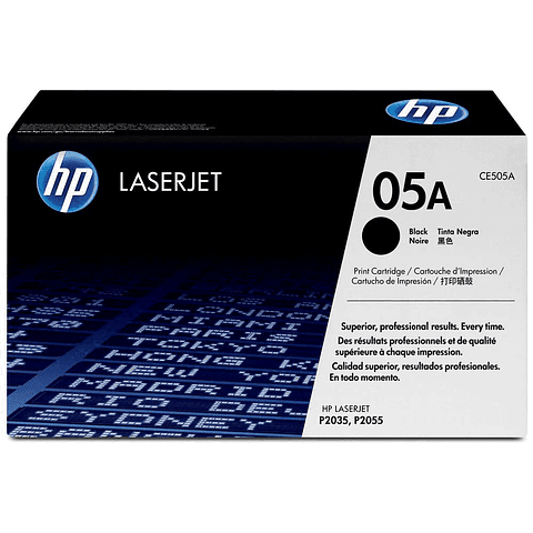 Toner HP 05A Negro 2300 Paginas C CE505A