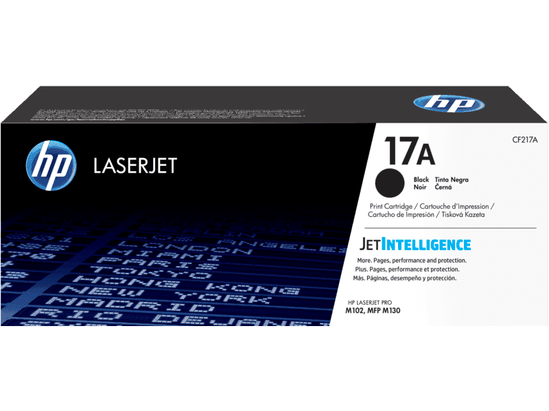 Toner HP 17A Negro 1600 Paginas C CF217A 1