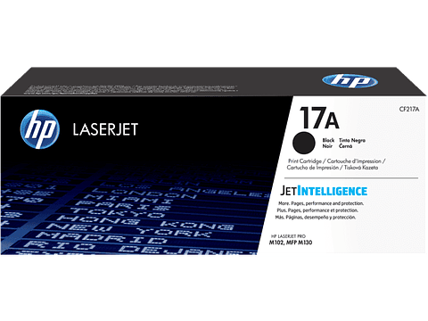 Toner HP 17A Negro 1600 Paginas C CF217A