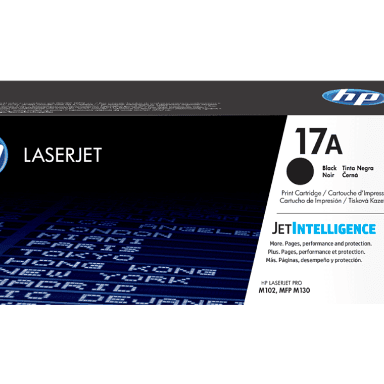 Toner HP 17A Negro 1600 Paginas C CF217A 1